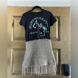Fleetwood Mac crochet shirt